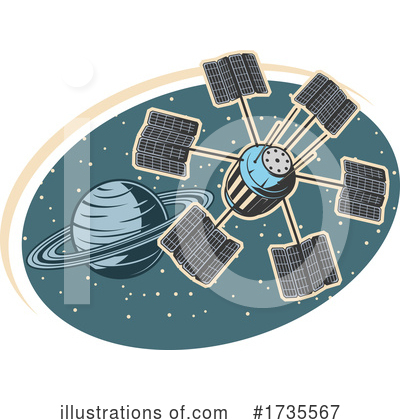 Royalty-Free (RF) Space Exploration Clipart Illustration by Vector Tradition SM - Stock Sample #1735567