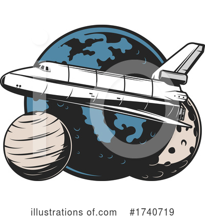 Royalty-Free (RF) Space Exploration Clipart Illustration by Vector Tradition SM - Stock Sample #1740719