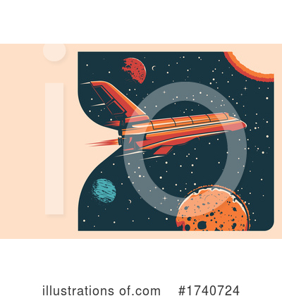 Royalty-Free (RF) Space Exploration Clipart Illustration by Vector Tradition SM - Stock Sample #1740724