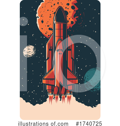 Royalty-Free (RF) Space Exploration Clipart Illustration by Vector Tradition SM - Stock Sample #1740725