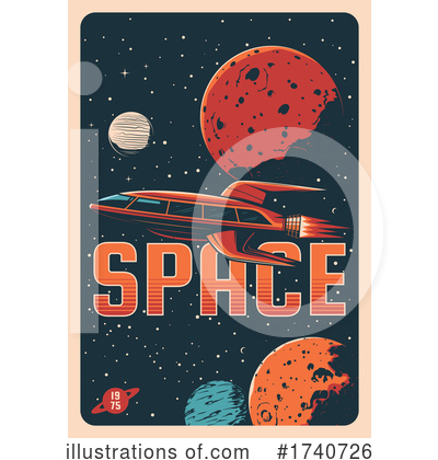 Royalty-Free (RF) Space Exploration Clipart Illustration by Vector Tradition SM - Stock Sample #1740726