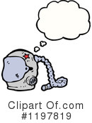 Space Helmet Clipart #1197819 by lineartestpilot