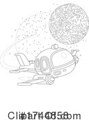 Spaceship Clipart #1744858 by Alex Bannykh