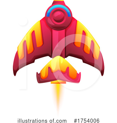 Spaceship Clipart #1754006 by Vector Tradition SM
