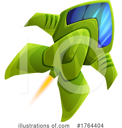 Spaceship Clipart #1764404 by Vector Tradition SM