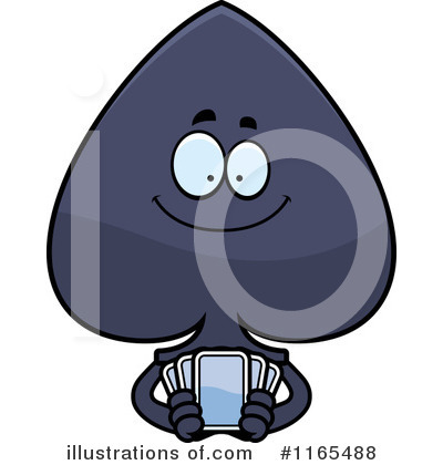 Playing Card Suit Clipart #1165488 by Cory Thoman