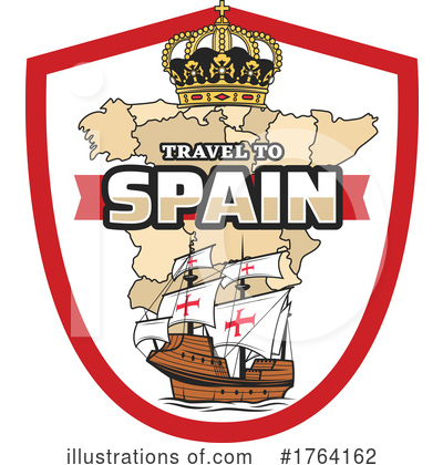 Spain Clipart #1764162 by Vector Tradition SM