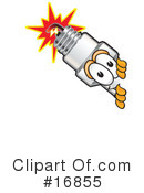 Spark Plug Character Clipart #16855 by Toons4Biz