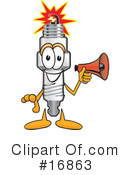 Spark Plug Character Clipart #16863 by Toons4Biz