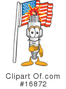 Spark Plug Character Clipart #16872 by Toons4Biz