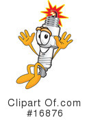 Spark Plug Character Clipart #16876 by Toons4Biz