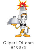 Spark Plug Character Clipart #16879 by Toons4Biz