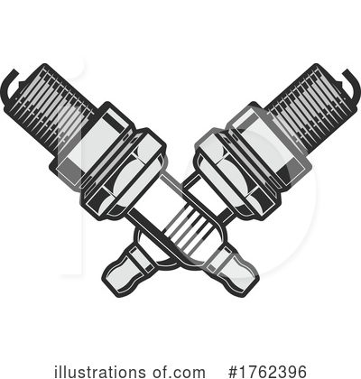 Spark Plugs Clipart #1762396 by Vector Tradition SM