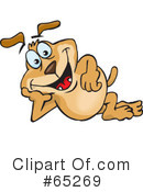 Sparkey Dog Clipart #65269 by Dennis Holmes Designs