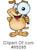 Sparkey Dog Clipart #65285 by Dennis Holmes Designs