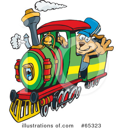 Train Driver Clipart #65323 by Dennis Holmes Designs