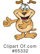 Sparkey Dog Clipart #65332 by Dennis Holmes Designs