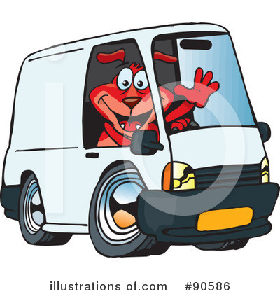 Delivery Clipart #90586 by Dennis Holmes Designs