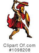 Spartan Clipart #1098208 by Chromaco