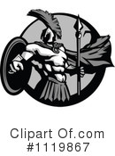 Spartan Clipart #1119867 by Chromaco