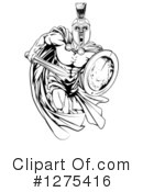 Spartan Clipart #1275416 by AtStockIllustration
