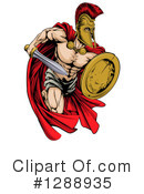 Spartan Clipart #1288935 by AtStockIllustration