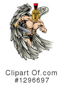 Spartan Clipart #1296697 by AtStockIllustration