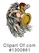 Spartan Clipart #1300861 by AtStockIllustration