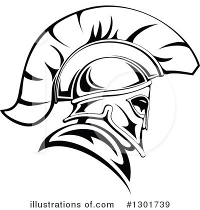 Spartan Clipart #1301739 by Vector Tradition SM