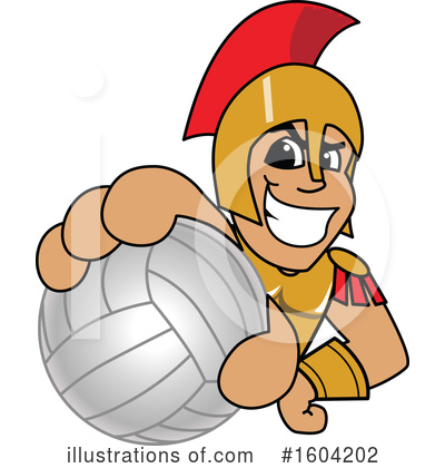 Royalty-Free (RF) Spartan Clipart Illustration by Mascot Junction - Stock Sample #1604202
