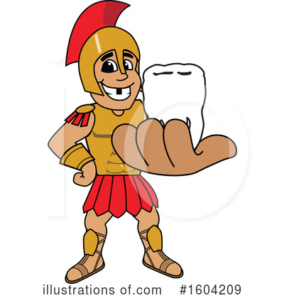 Royalty-Free (RF) Spartan Clipart Illustration by Mascot Junction - Stock Sample #1604209