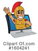 Spartan Clipart #1604241 by Mascot Junction