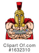 Spartan Clipart #1632310 by AtStockIllustration