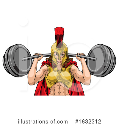 Royalty-Free (RF) Spartan Clipart Illustration by AtStockIllustration - Stock Sample #1632312