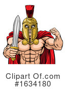 Spartan Clipart #1634180 by AtStockIllustration