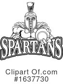 Spartan Clipart #1637730 by AtStockIllustration