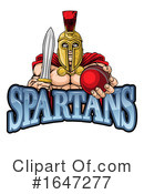 Spartan Clipart #1647277 by AtStockIllustration