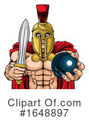 Spartan Clipart #1648897 by AtStockIllustration
