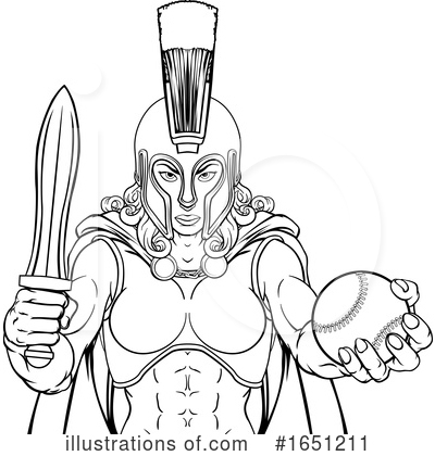 Royalty-Free (RF) Spartan Clipart Illustration by AtStockIllustration - Stock Sample #1651211