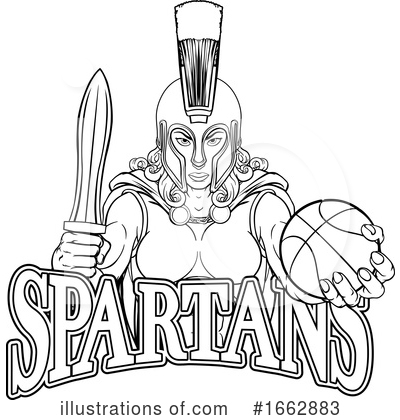 Royalty-Free (RF) Spartan Clipart Illustration by AtStockIllustration - Stock Sample #1662883