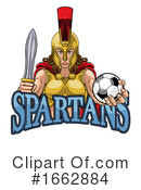 Spartan Clipart #1662884 by AtStockIllustration