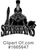 Spartan Clipart #1665647 by AtStockIllustration