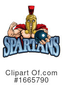 Spartan Clipart #1665790 by AtStockIllustration