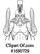 Spartan Clipart #1690729 by AtStockIllustration