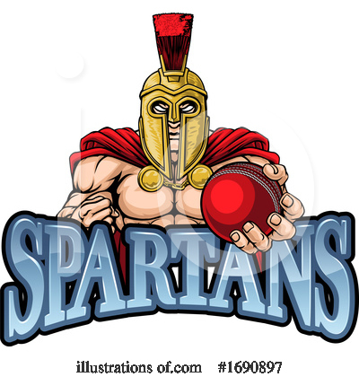 Royalty-Free (RF) Spartan Clipart Illustration by AtStockIllustration - Stock Sample #1690897