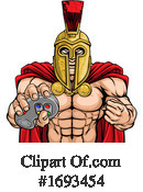 Spartan Clipart #1693454 by AtStockIllustration
