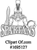 Spartan Clipart #1695127 by AtStockIllustration