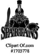 Spartan Clipart #1703778 by AtStockIllustration