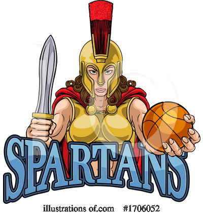 Royalty-Free (RF) Spartan Clipart Illustration by AtStockIllustration - Stock Sample #1706052
