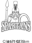 Spartan Clipart #1714279 by AtStockIllustration